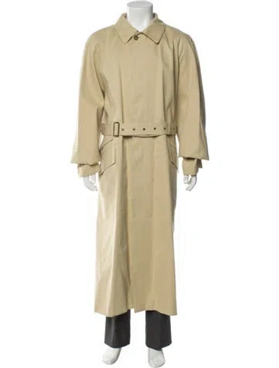 Pre-owned Barbour Trench Coat W/ Tags In Neutral
