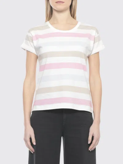 Barbour T-shirt Woman  In Multi