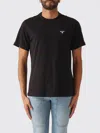 Barbour Tシャツ メンズ カラー ブラック In Black