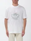Barbour Tシャツ メンズ カラー ホワイト In White