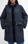 Barbour Tulip Corduroy Trim Quilted Coat