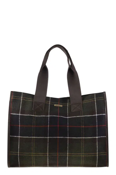 BARBOUR BARBOUR TURNBERRY - TARTAN TOTE BAG