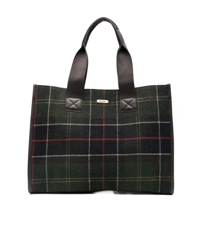 Barbour Turnberry Checked Tote Bag In Multi