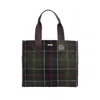 Barbour Turnberry Tartan Tote In Multi