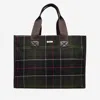 Barbour Turnberry Tote Bag In Wool Blend With Check Pattern In Multi