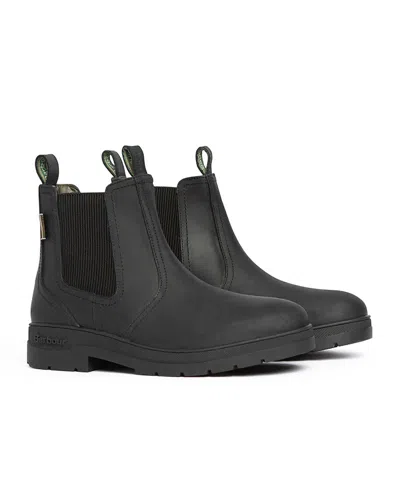 Barbour Turnbull Mens Chelsea Boots In Black