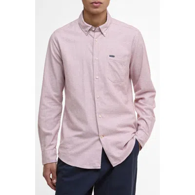 BARBOUR BARBOUR TURNER HOUNDSTOOTH BUTTON-DOWN SHIRT
