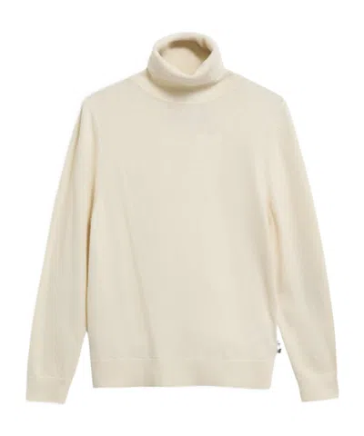 Barbour Turtleneck Knit Sweater In Neutral