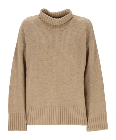 Barbour Turtleneck Sweater In Brown