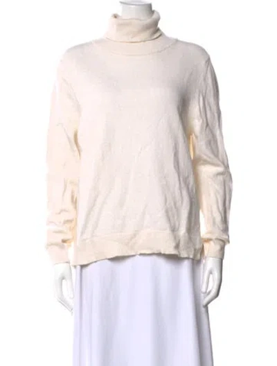 Pre-owned Barbour Turtleneck Sweater In Neutral