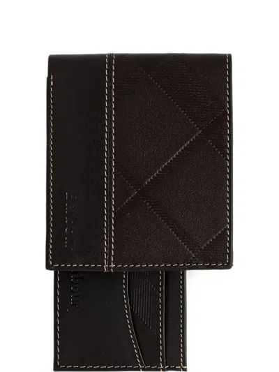Barbour Tyneside Leather Wallet And Card Holder Set (set Of Two) In Brown