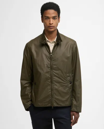 Barbour Tyneside Mens Wax Jacket In Brown