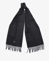 Barbour Unisex Plain Lambswool Scarf