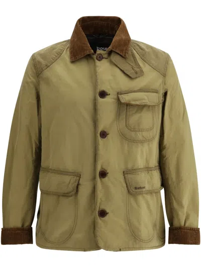 Barbour Utilitarian Jacket In Nude