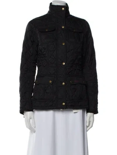 Pre-owned Barbour Utility Jacket In Black