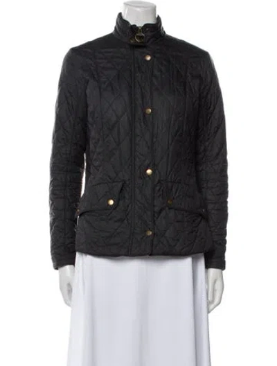 Pre-owned Barbour Utility Jacket In Black