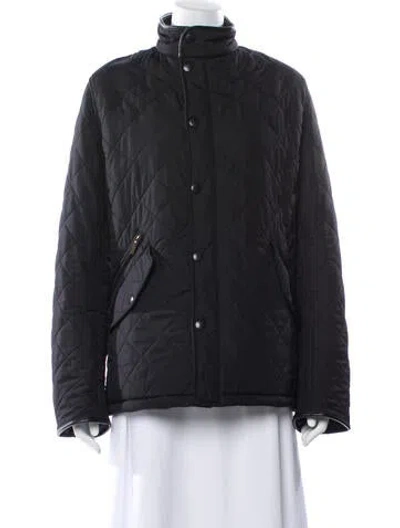 Pre-owned Barbour Utility Jacket In Black