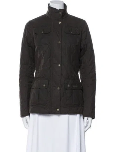 Pre-owned Barbour Utility Jacket In Black