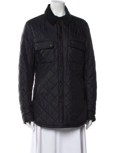 Pre-owned Barbour Utility Jacket In Black