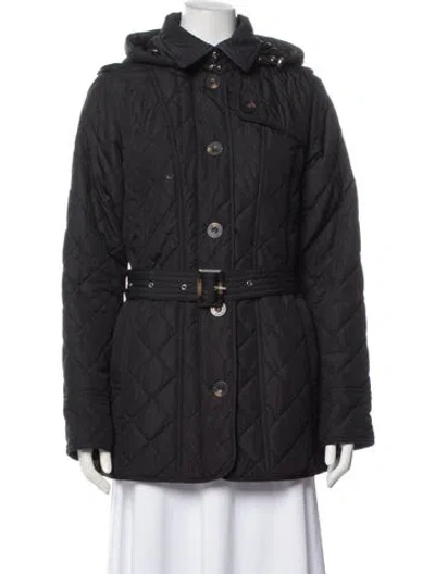 Pre-owned Barbour Utility Jacket In Black