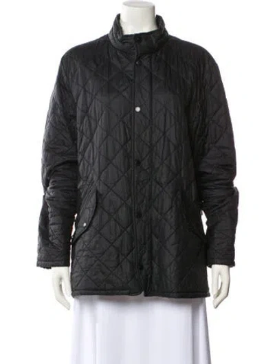 Pre-owned Barbour Utility Jacket In Black