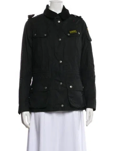Pre-owned Barbour Utility Jacket In Black