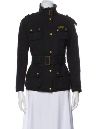 Pre-owned Barbour Utility Jacket In Black