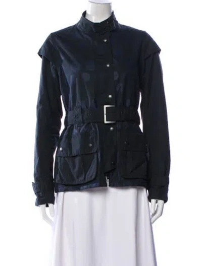 Pre-owned Barbour Utility Jacket In Black