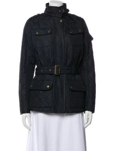 Pre-owned Barbour Utility Jacket In Black