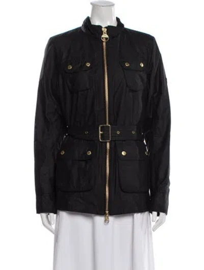 Pre-owned Barbour Utility Jacket In Black
