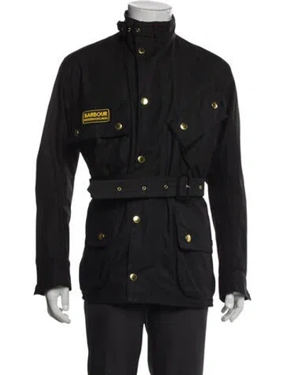 Pre-owned Barbour Utility Jacket In Black