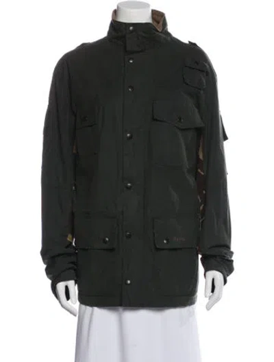Pre-owned Barbour Utility Jacket In Black