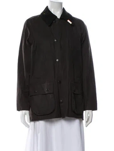 Pre-owned Barbour Utility Jacket In Black