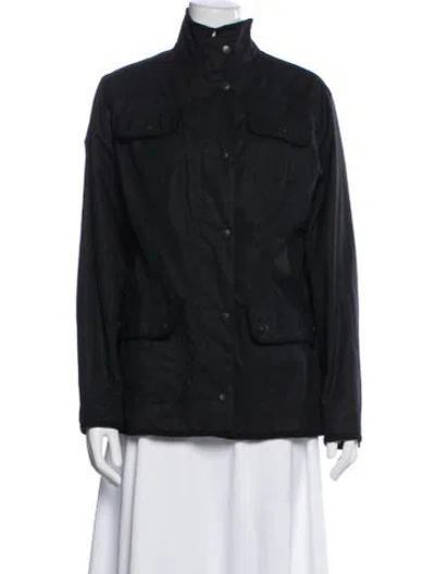 Pre-owned Barbour Utility Jacket In Black