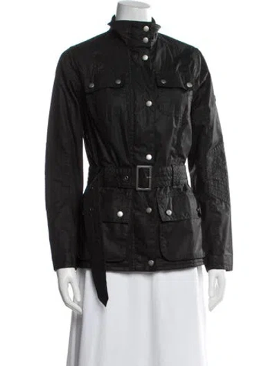Pre-owned Barbour Utility Jacket In Black