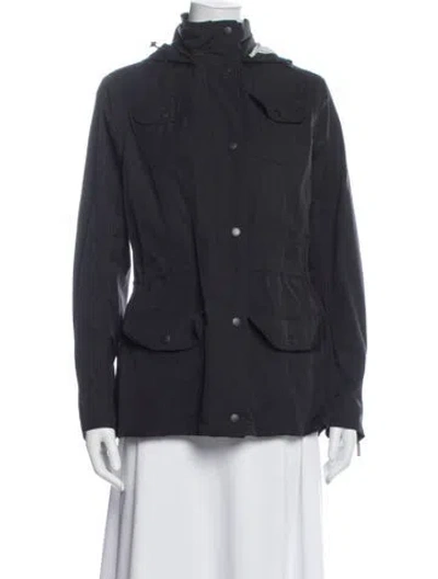 Pre-owned Barbour Utility Jacket In Black