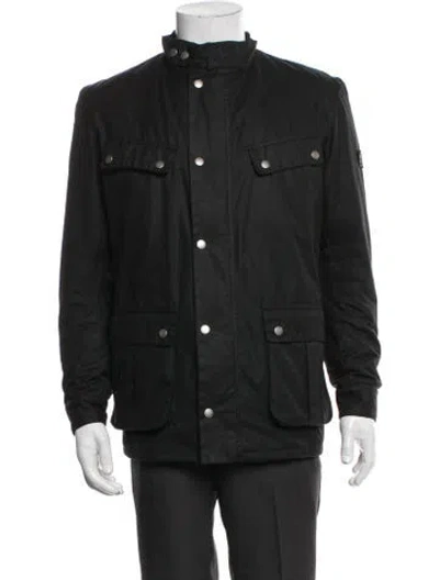 Pre-owned Barbour Utility Jacket In Black