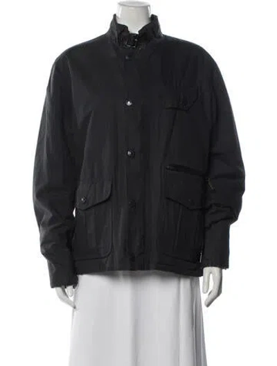 Pre-owned Barbour Utility Jacket In Black