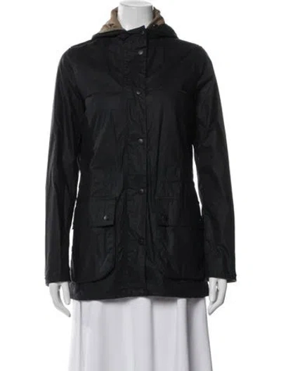 Pre-owned Barbour Utility Jacket In Black
