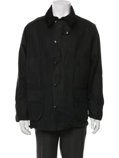 Pre-owned Barbour Utility Jacket In Black