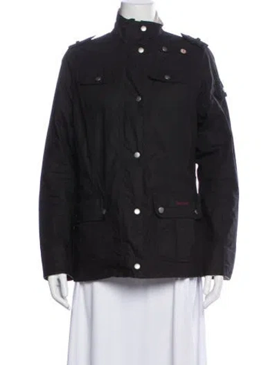 Pre-owned Barbour Utility Jacket In Black
