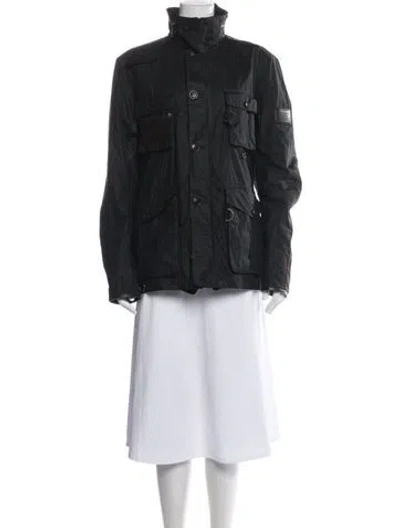 Pre-owned Barbour Utility Jacket In Black