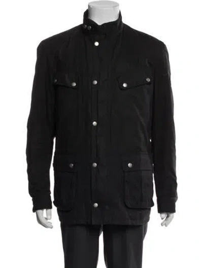 Pre-owned Barbour Utility Jacket In Black