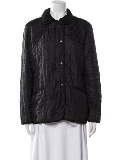 Pre-owned Barbour Utility Jacket In Black