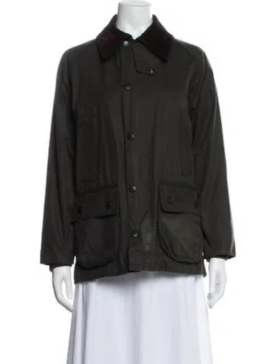 Pre-owned Barbour Utility Jacket In Black