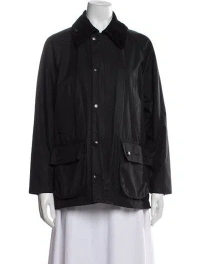 Pre-owned Barbour Utility Jacket In Black