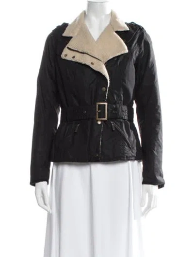 Pre-owned Barbour Utility Jacket In Black