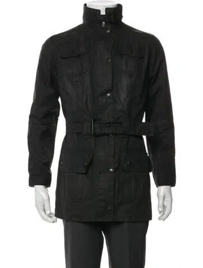 Pre-owned Barbour Utility Jacket In Black