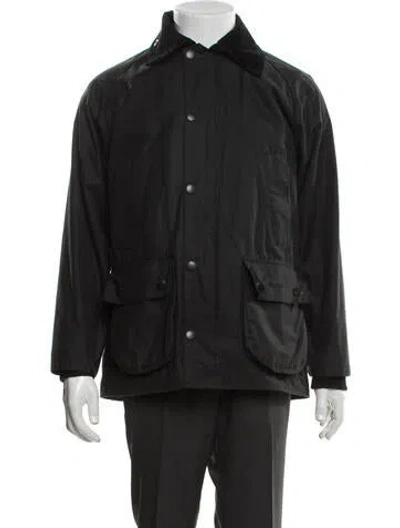 Pre-owned Barbour Utility Jacket In Black