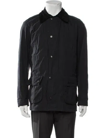 Pre-owned Barbour Utility Jacket In Black